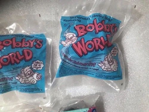 14 Unopened McDonalds Happy Meal Toys & Burger King Toys image indicator(4)