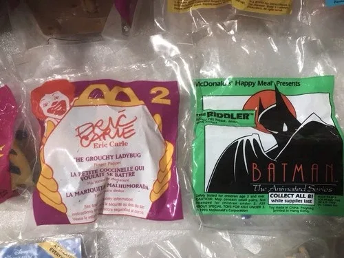 14 Unopened McDonalds Happy Meal Toys & Burger King Toys image indicator(6)