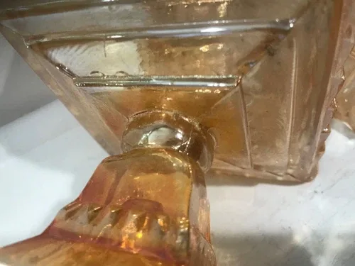 Vintage Jeanette Carnival Glass Candy Dish image indicator(10)