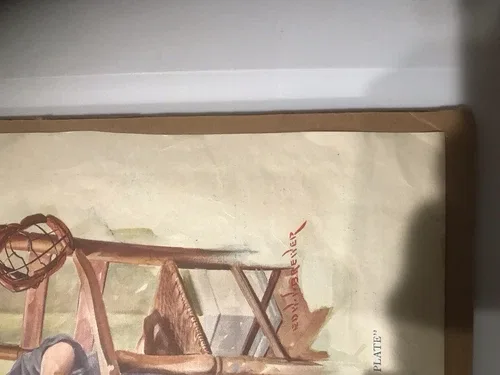 Cream Of Wheat Advertisement Right Over Home Plate 1923 image indicator(8)