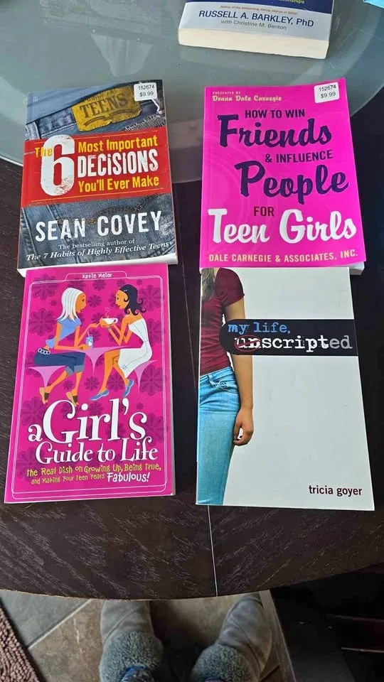4 Teen girl advice/help books $3 each or all for $10 NEW thumbnail