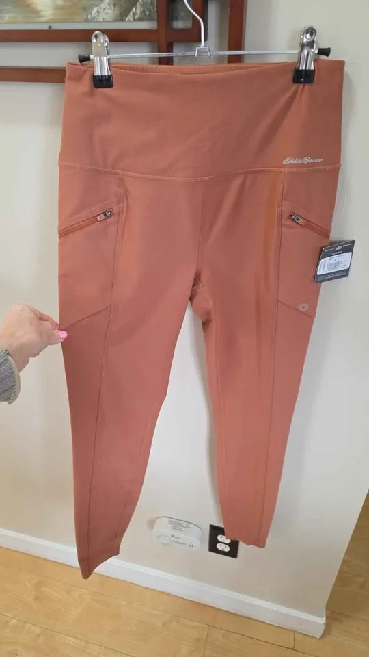 Eddie Bauer sz small leggings new with tags $120 new asking $50 image indicator(4)