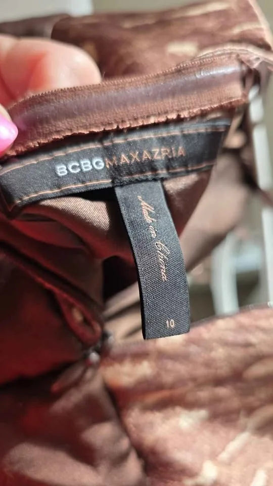 BCBG MAXARIA Dress SZ 10 NEW image indicator(2)