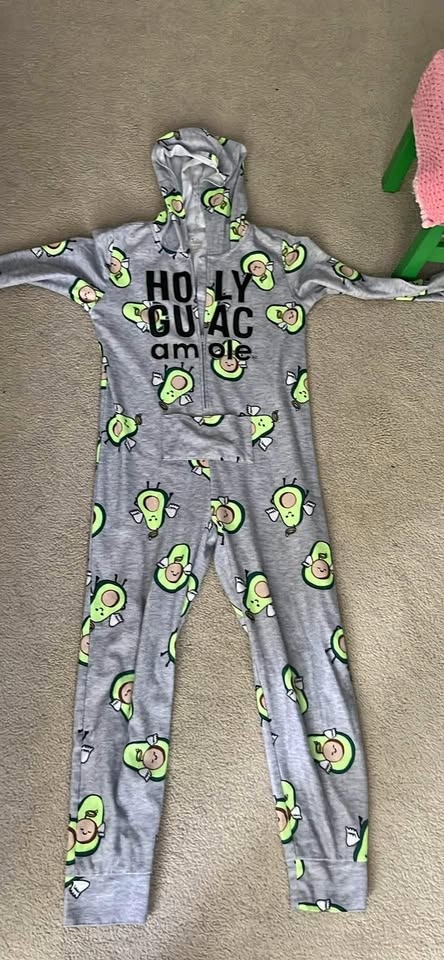 One piece pyjama size 12