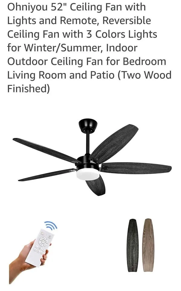 Brand New Ceiling Fan/Light in Box thumbnail