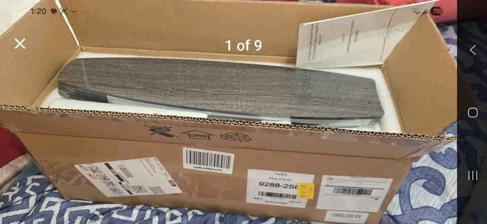 Brand New Ceiling Fan/Light in Box image indicator(2)