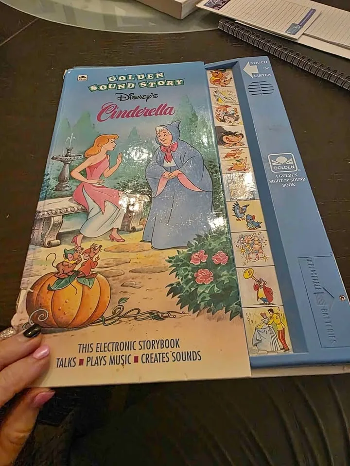 Disney's CINDERELLA Golden Sound Story Book thumbnail