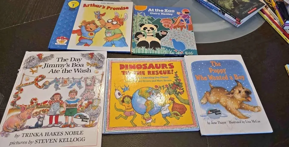5 Hardcover children's books $15 for all great condition thumbnail