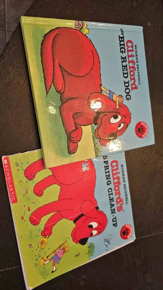 2 Clifford the big red dog books hardcover new softcover used BO thumbnail