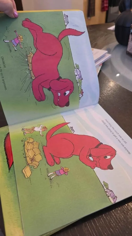 2 Clifford the big red dog books hardcover new softcover used BO image indicator(5)