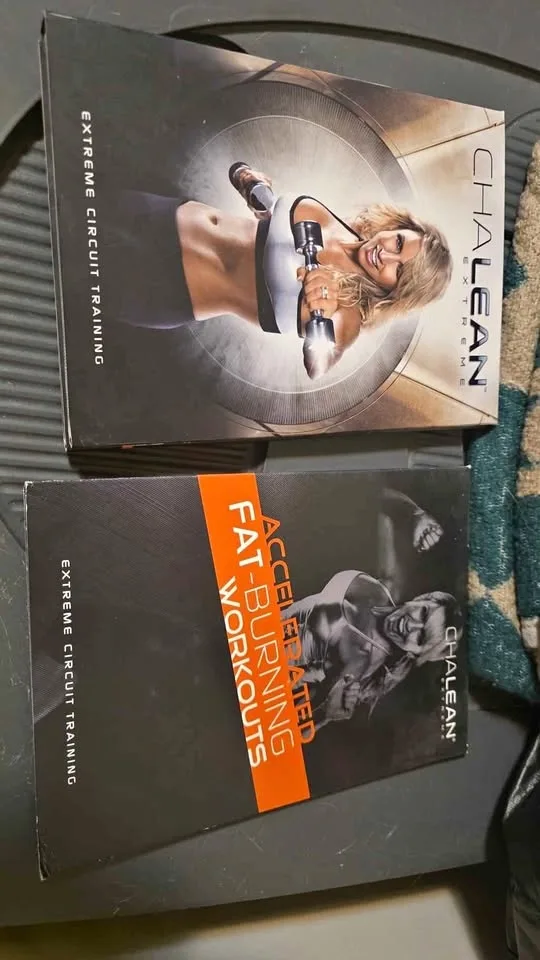Chalean extreme workout set plus the bonus fat burning 3 dvd set thumbnail