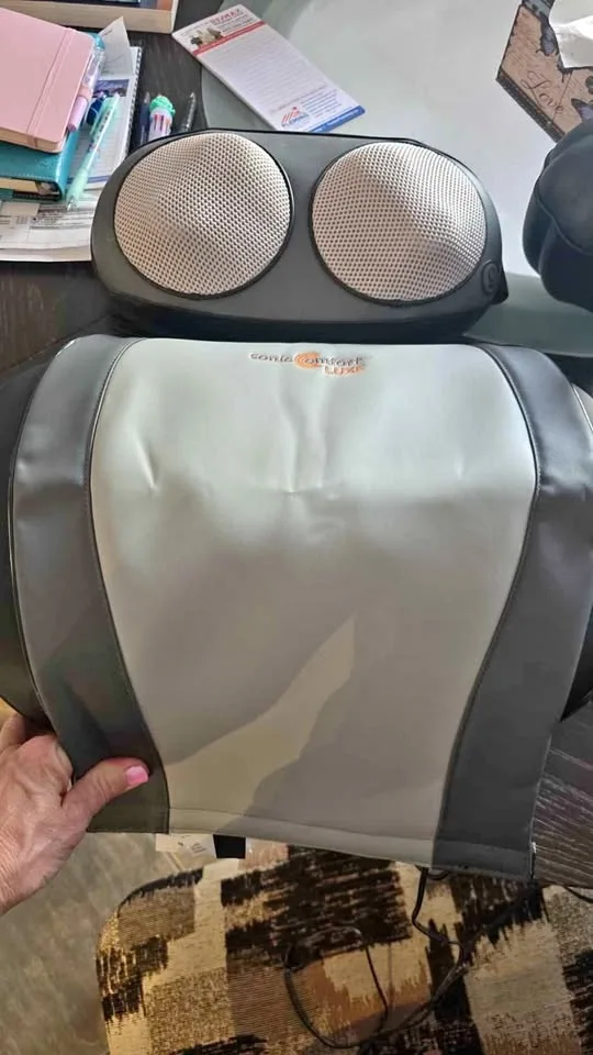 2-Sonic comfort massages with heat one for back , one for neck thumbnail