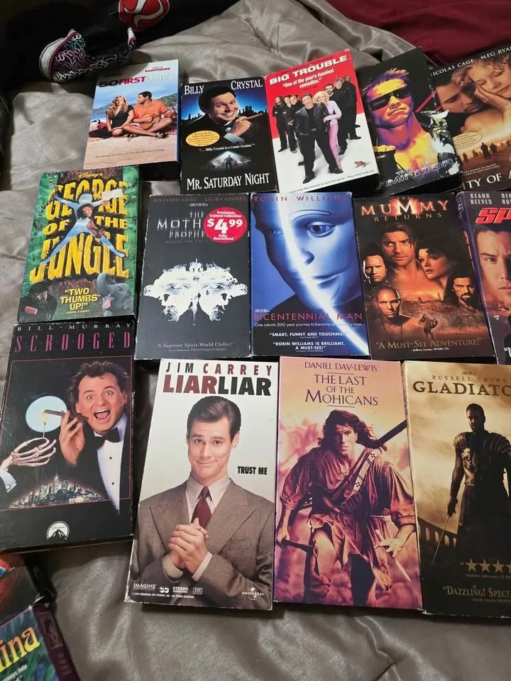 Movies VHS tapes $3 each image indicator(2)