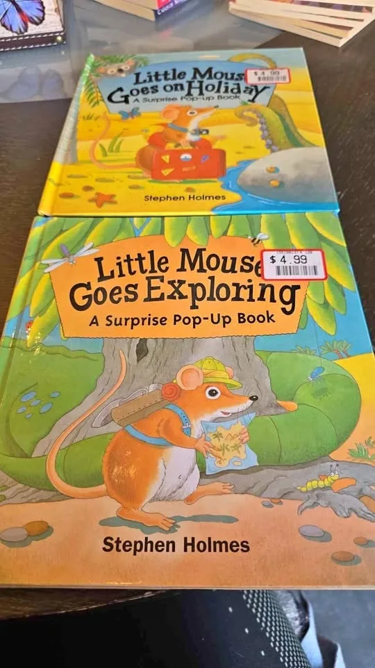 2 Little Mouse Pop up books Both for $5 thumbnail