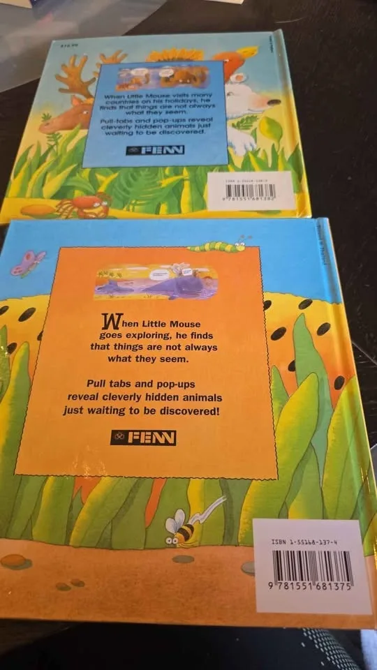 2 Little Mouse Pop up books Both for $5 image indicator(5)