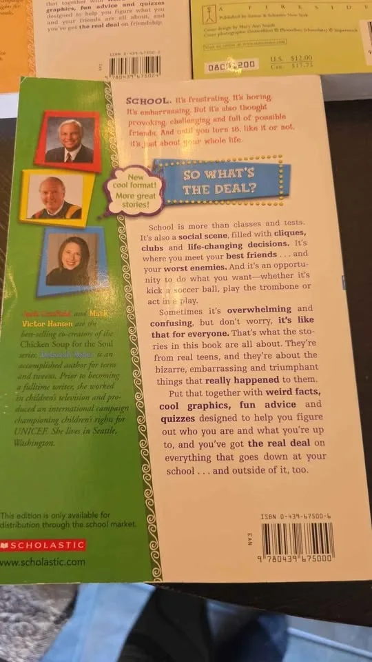 Chicken soup and chocolate for the teenagers soul 2 books image indicator(2)