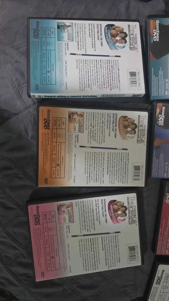 8 Workout videos dvds all for 25 image indicator(6)