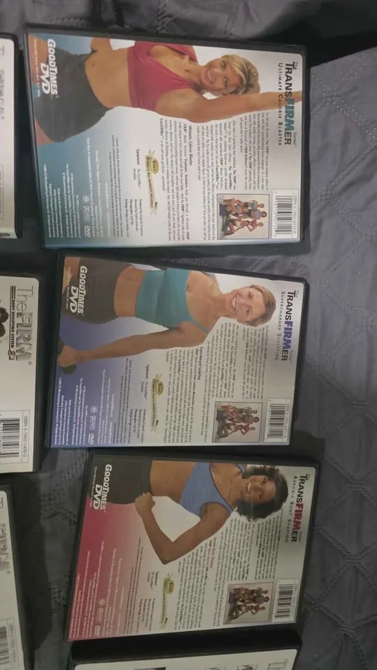 8 Workout videos dvds all for 25 image indicator(7)