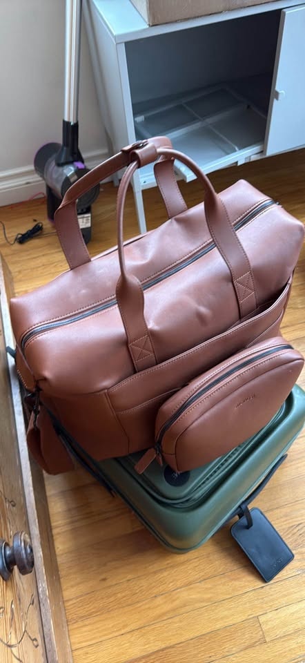 Monos Metro Duffel - brown leather - photo 2