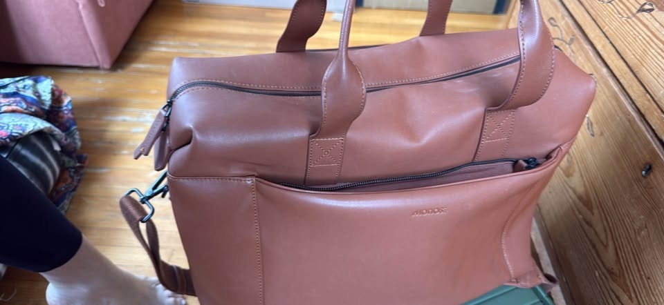 Monos Metro Duffel - brown leather - photo 3