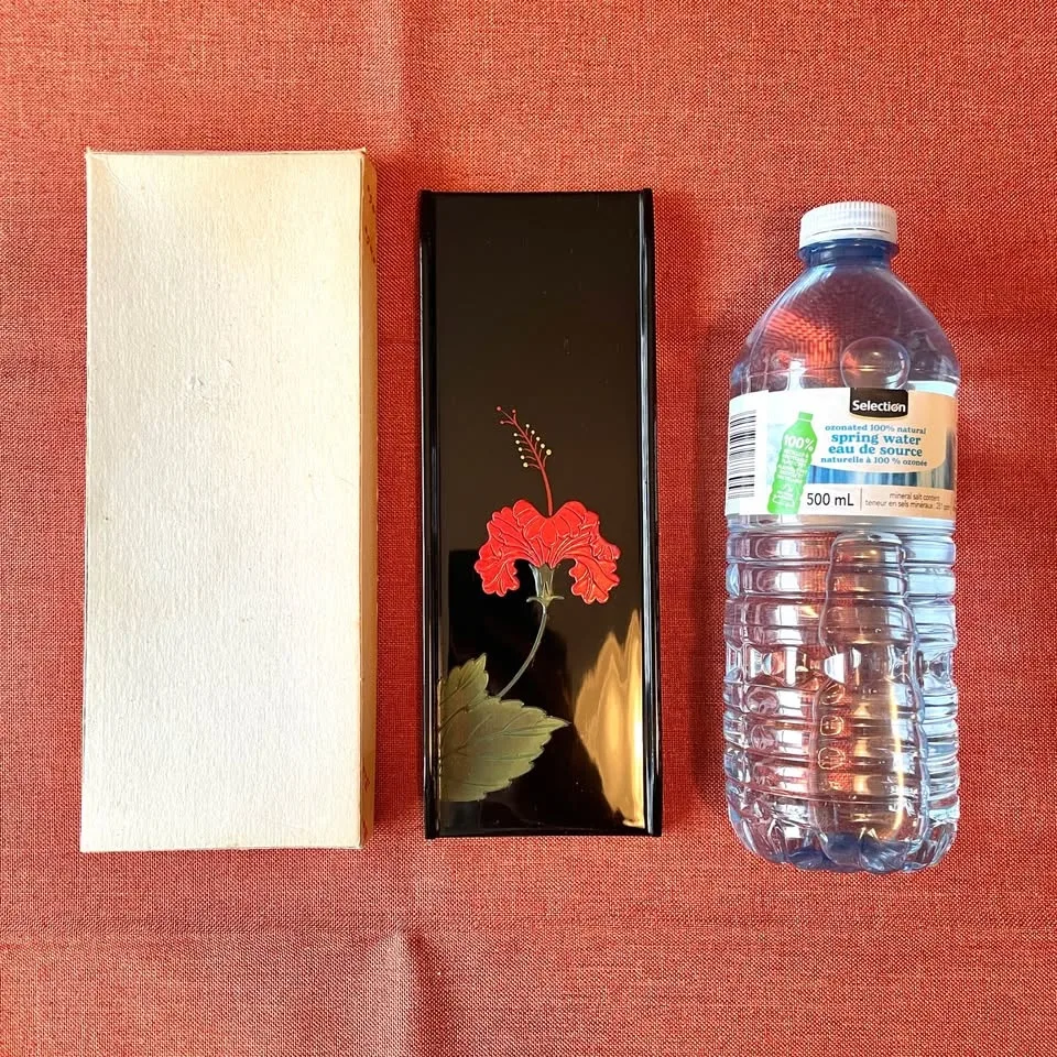 Okinawa Lacquer Mini Tray – Hibiscus Design image indicator(5)