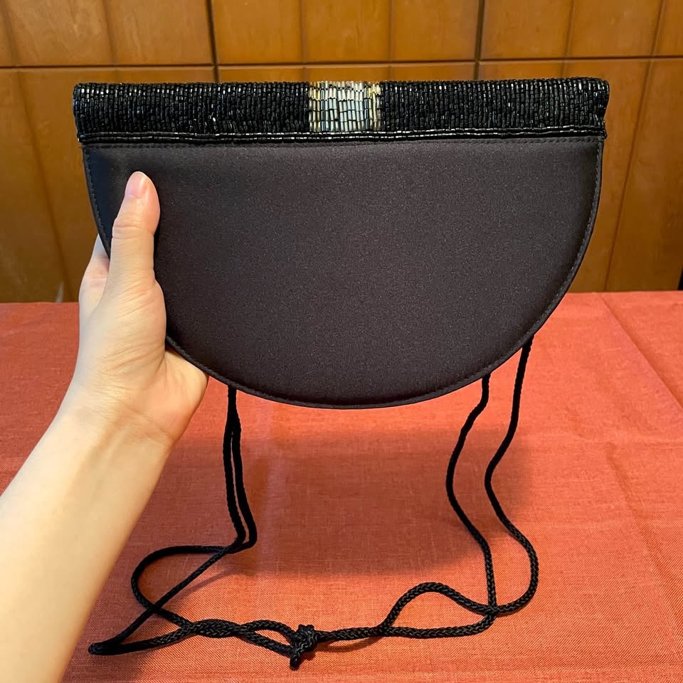 80s TOWANNY Beaded Purse with Bow Design - photo 5