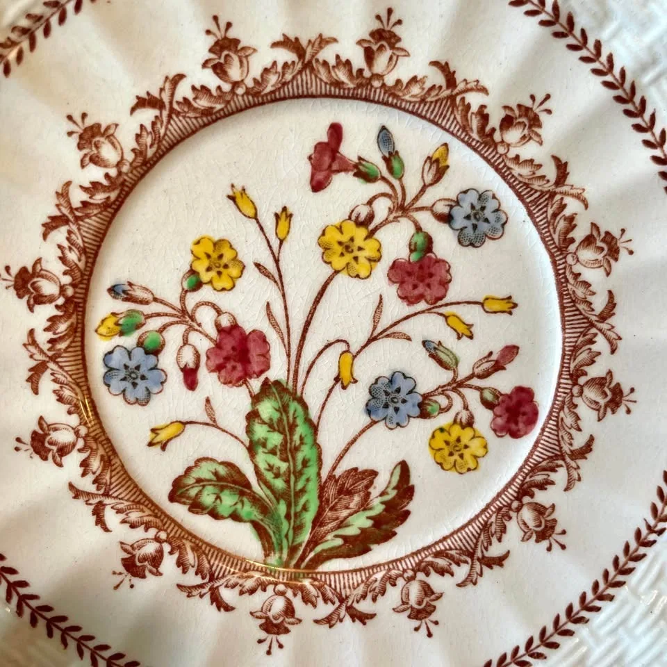 Vintage Spode England – Cowslip Pattern image indicator(7)