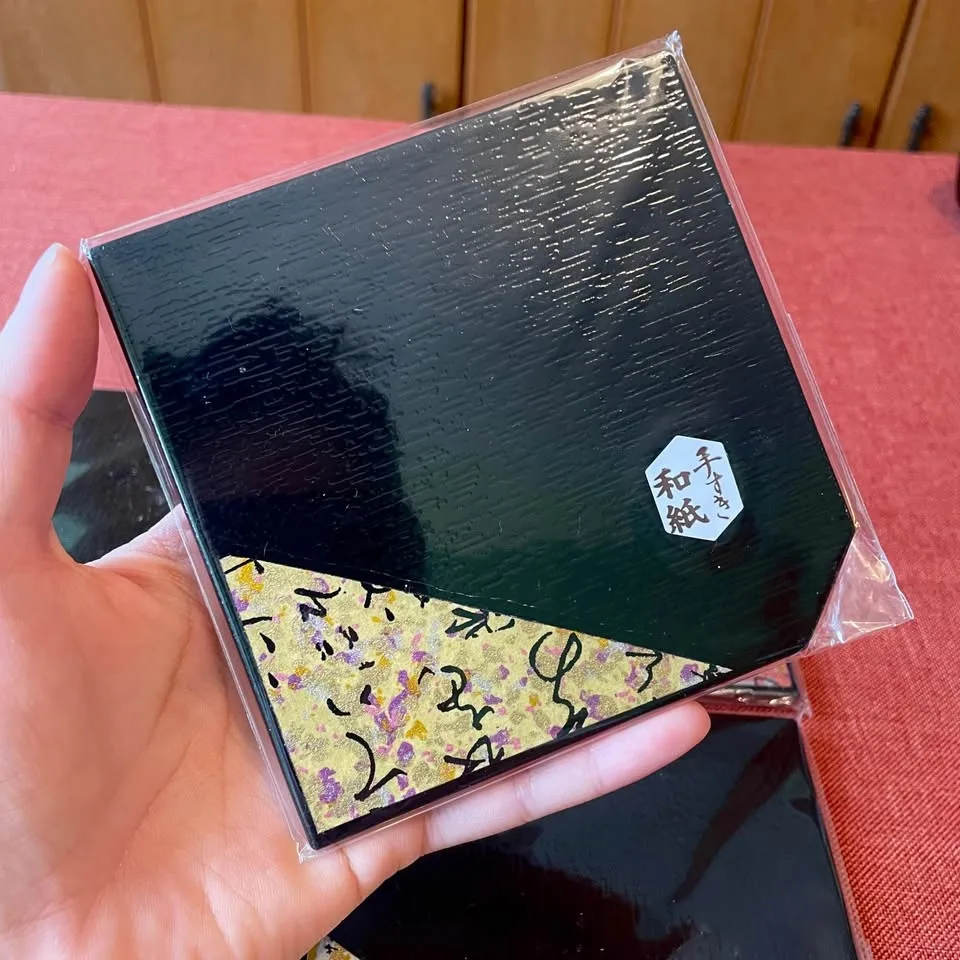 NEW✨Set of 5 Japanese Lacquer Coasters Set image indicator(6)