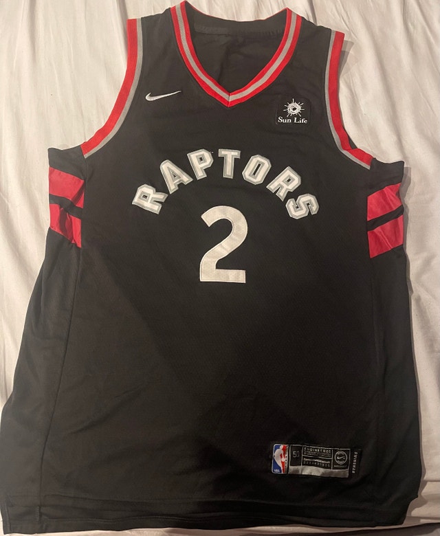 Kawhi Leonard Statement Swingman Jersey Black Lg