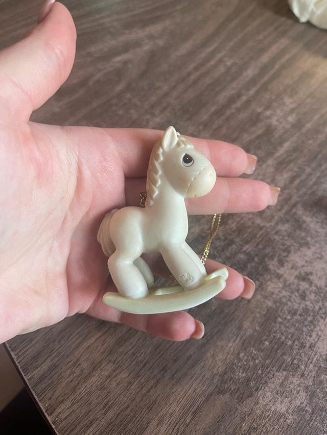 Presious Moments “Rocking Horse” Ornament