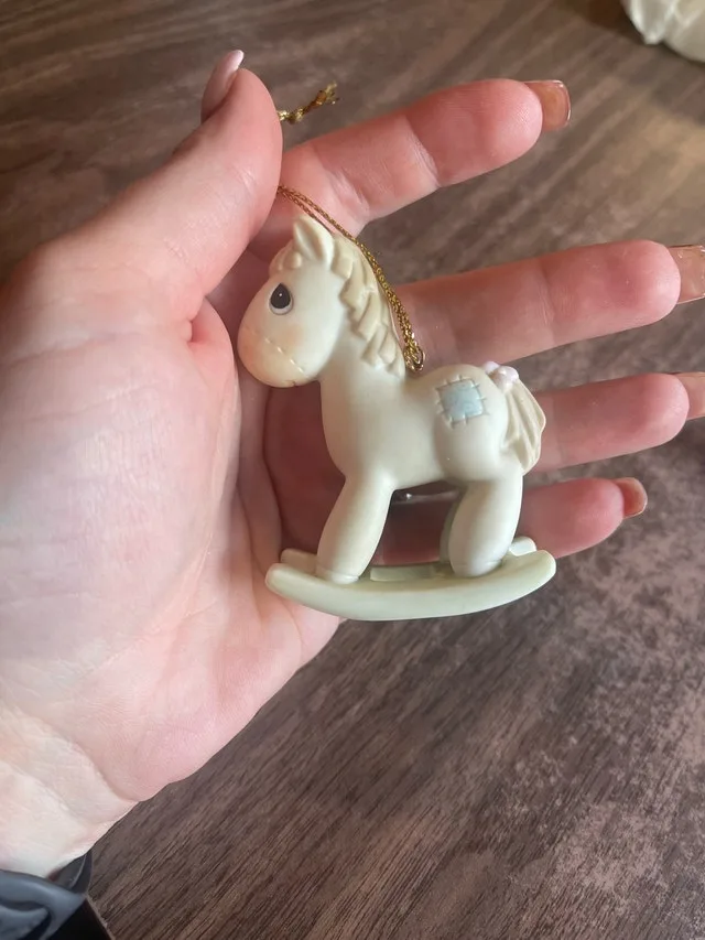 Presious Moments “Rocking Horse” Ornament image indicator(2)