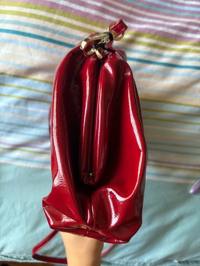 NEW VALENTINO Red purse image indicator(4)