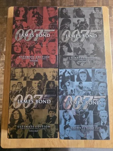James Bond 007 Ultimate Edition Volumes 1-4 DVD