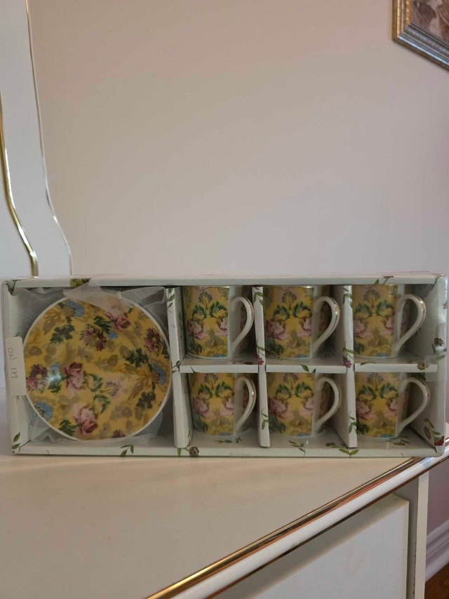 Floral Coffee or tea Set