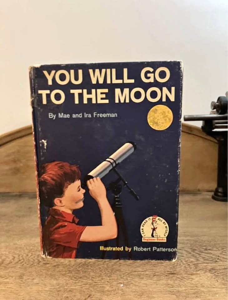 You Will Go To The Moon - 1959 Dr. Seuss Book