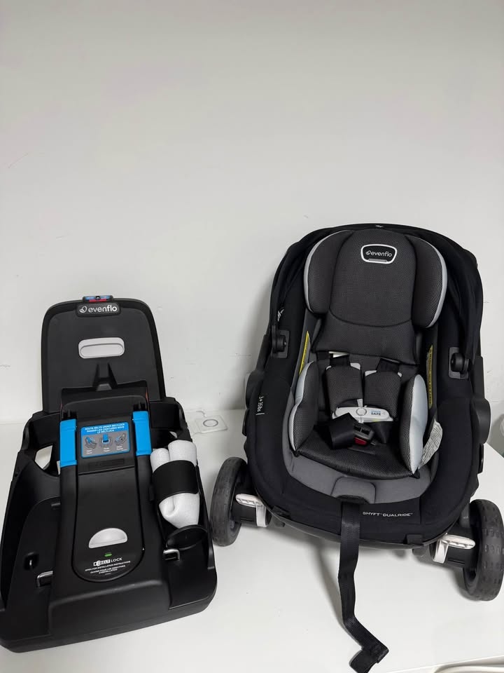 Evenflo Shyft DualRide Car Seat and Stroller (Beaufort) - photo 5
