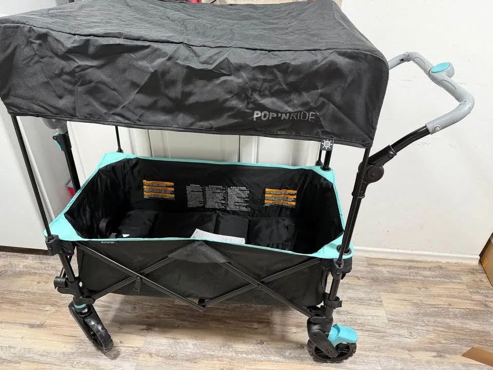 Ingenuity Pop 'N Ride Lightweight Stroller Wagon image indicator(3)