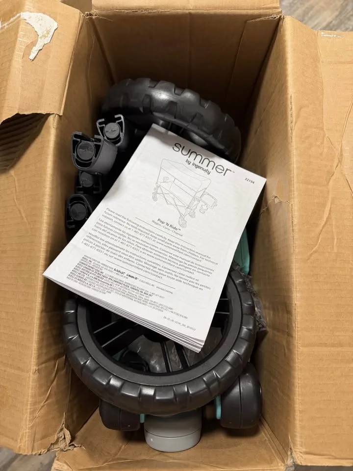 Ingenuity Pop 'N Ride Lightweight Stroller Wagon image indicator(6)