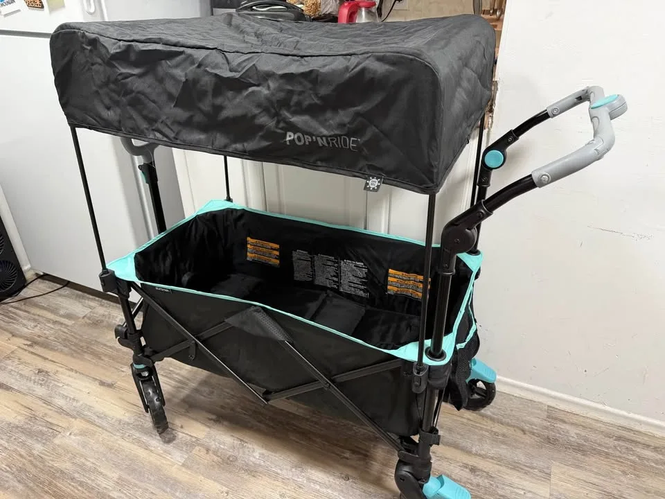 Ingenuity Pop 'N Ride Lightweight Stroller Wagon image indicator(9)