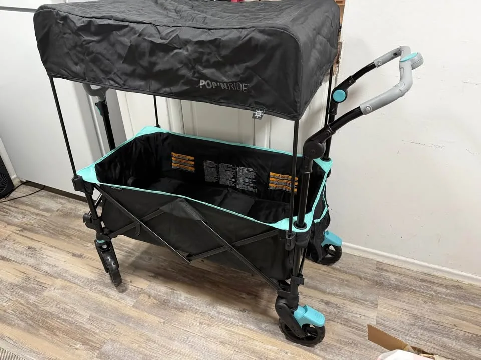 Ingenuity Pop 'N Ride Lightweight Stroller Wagon image indicator(10)