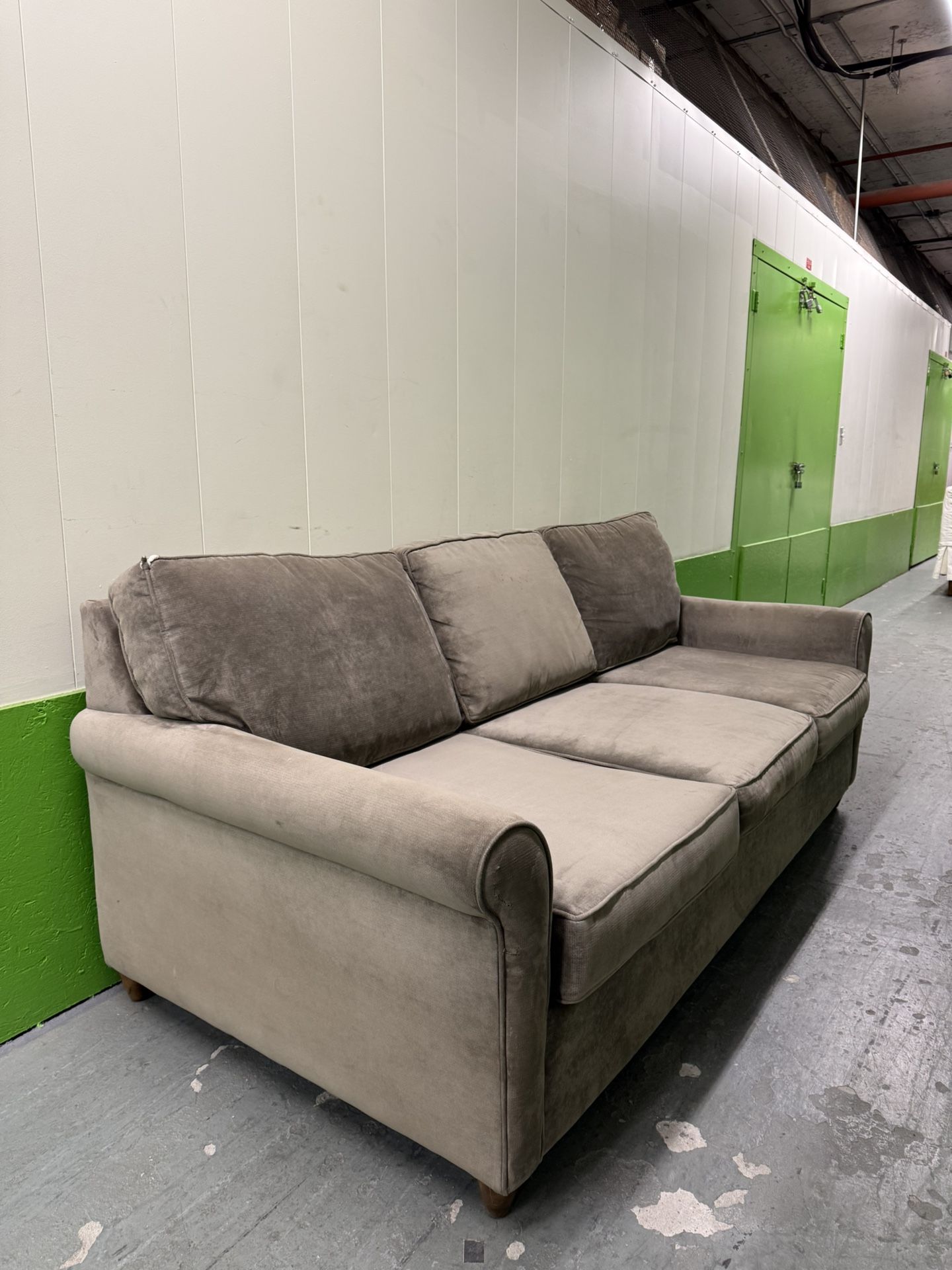 Velvet Brown Sofa 86” - FREE DELIVERY - photo 5