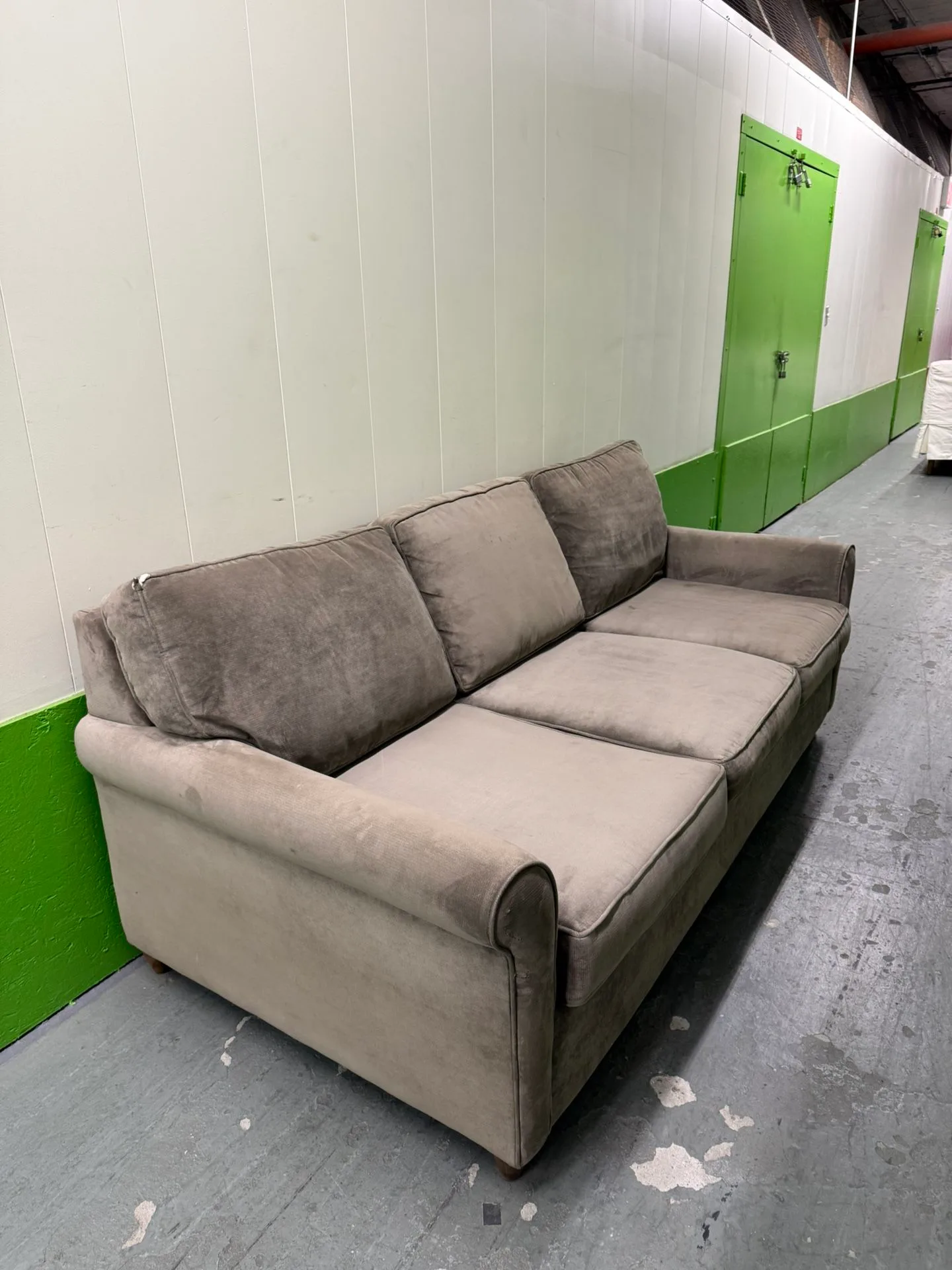 Velvet Brown Sofa 86” - FREE DELIVERY image indicator(6)