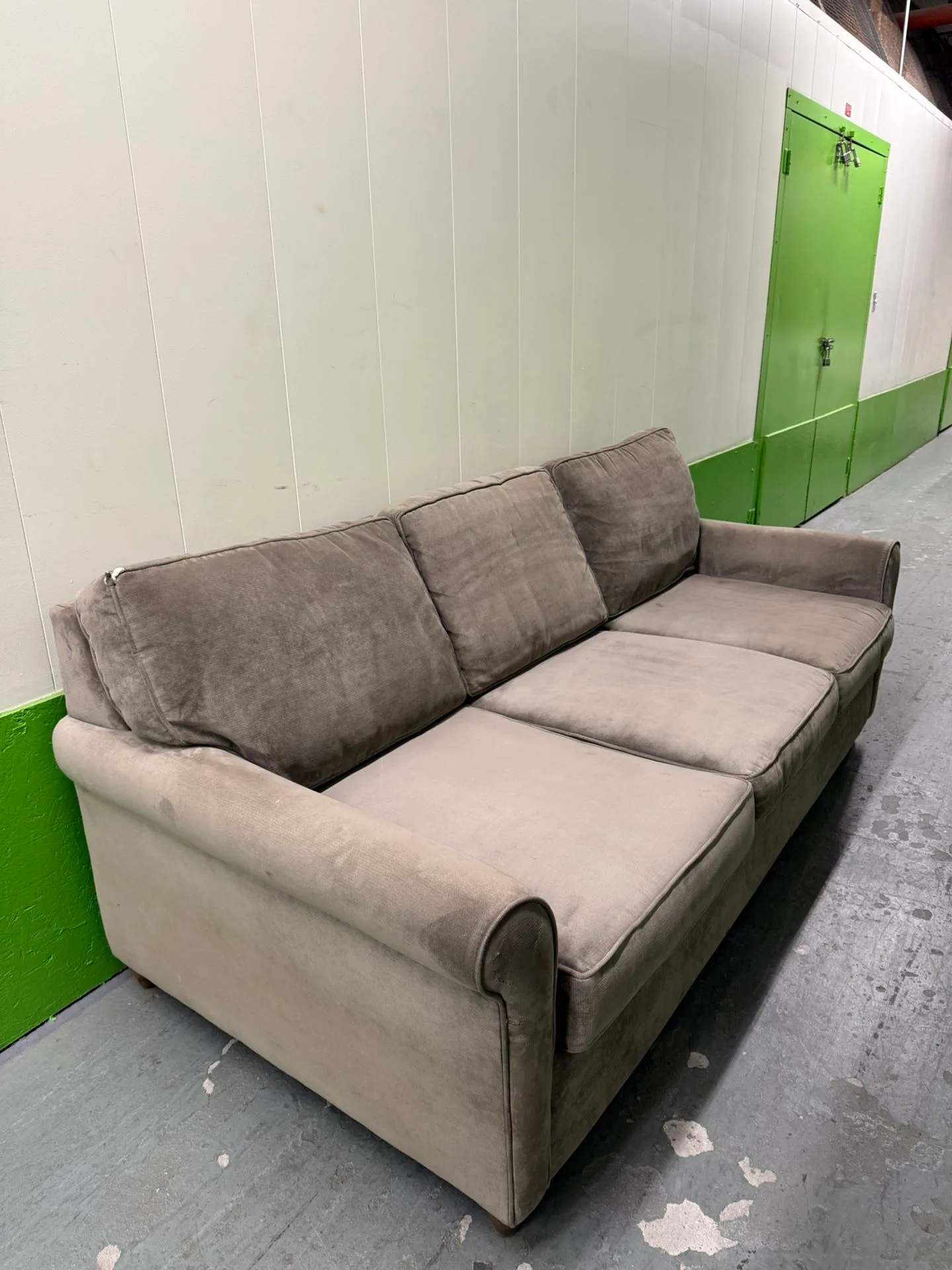 Velvet Brown Sofa 86” - FREE DELIVERY image indicator(7)