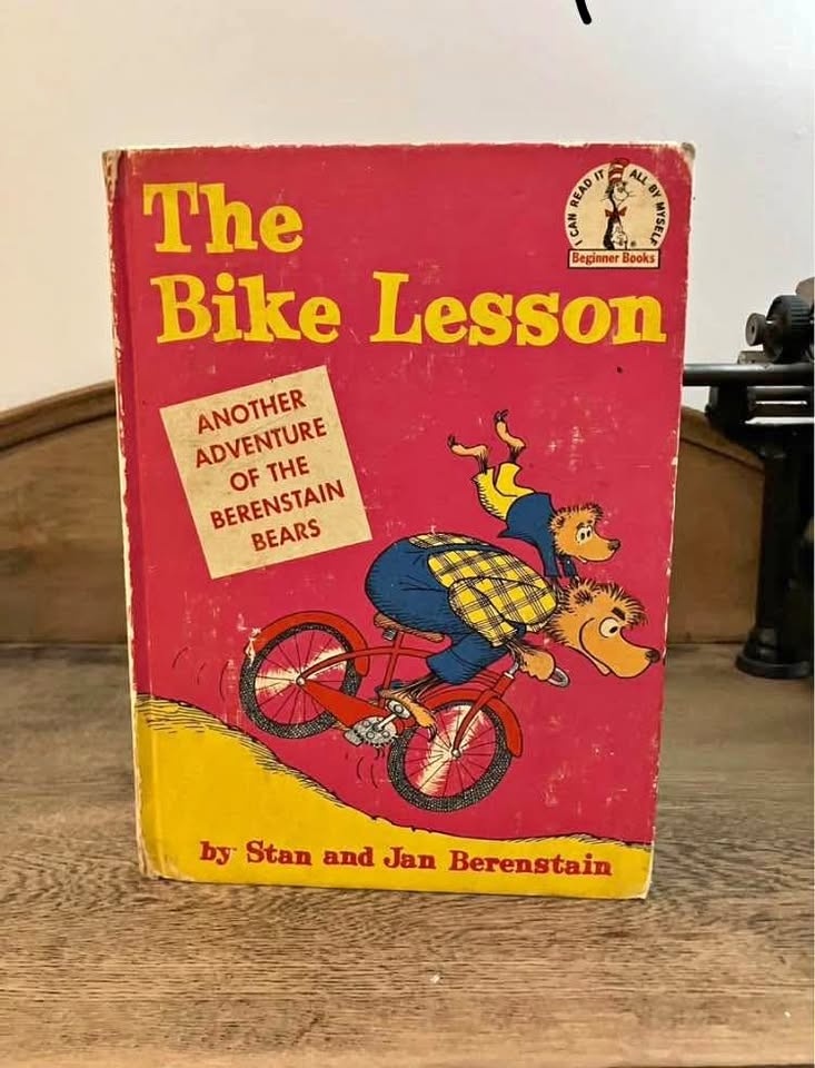 Collectible 1964 The Bike Lesson Cat In The Hat Book