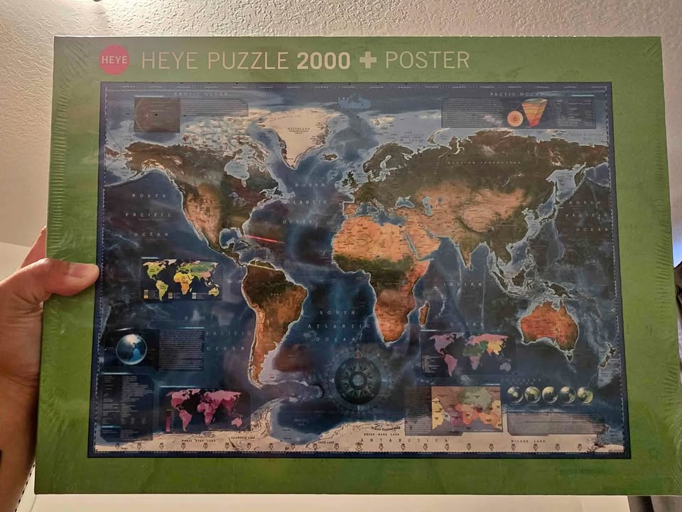 3 1000 pcs puzzles 2 2000 pcs puzzles