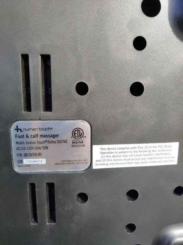 Human Touch Reflex Sol foot massager image indicator(4)