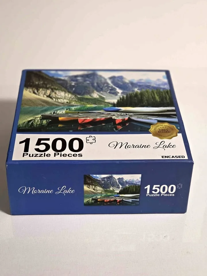 1500 Piece Jigsaw Puzzle - Iconic Moraine Lake (Banff) - ENCASED
