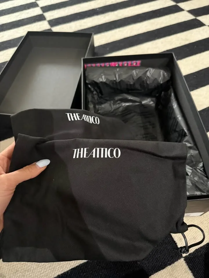 The Attico Devon Mule 115mm size 37 w/ receipt image indicator(6)