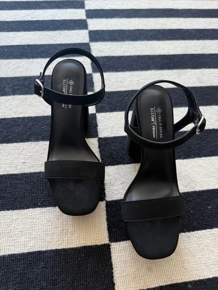 Call It Spring Gretchen Platform Heeled Sandal image indicator(6)