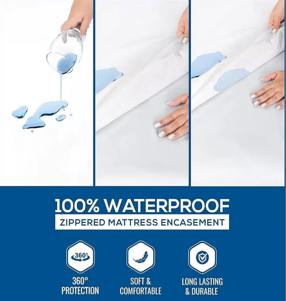 Zippered Mattress Protector Encasement FULL/DOUBLE image indicator(5)